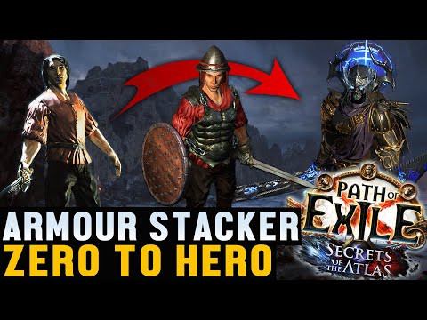 How To Make SSF Champion Armour Stacker - From Zero to Hero | Part 3 | Path of Exile 3.26