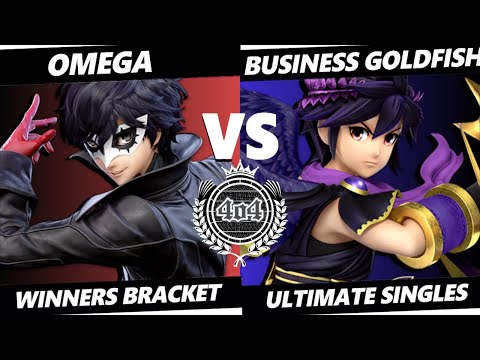 4o4 Smash Night 63 - AP| omega (Joker) vs BusinessGoldFish (Dark Pit) - Winners Round 3