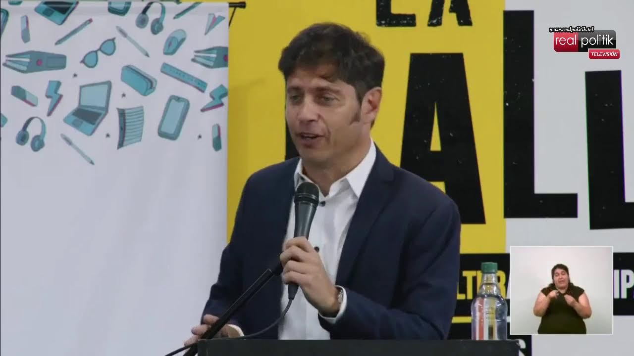 Kicillof e Insaurralde presentaron el programa "Conectar Igualdad Bonaerense"