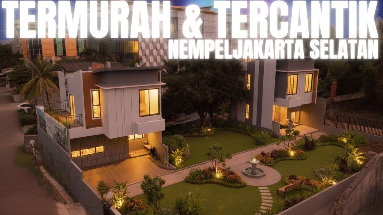 Rumah Modern di Lebak Bulus, Gratis Mobil Listrik & Kitchen Set