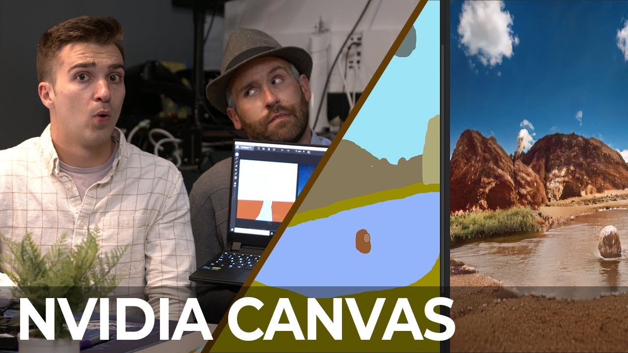 The NVIDIA Canvas Talk - Make Sure Your Child Knows About The Most Revolutionary New AI Tool