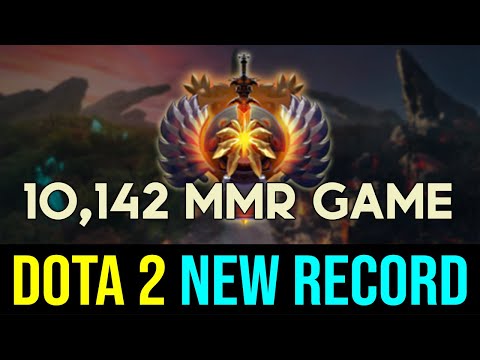 Highest AVG MMR Game Ever - ALL PRO PLAYERS - NEW RECORD!!! DOTA 2