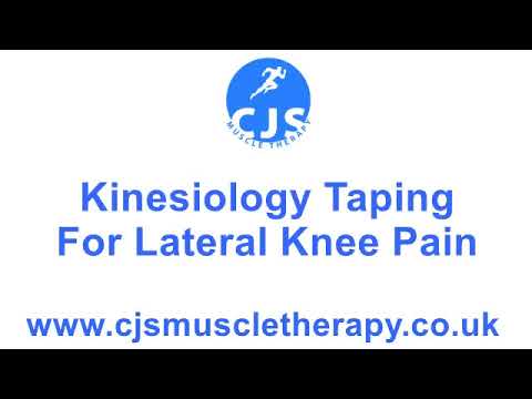 Self Application of Kinesiology Taping for Lateral Knee Pain