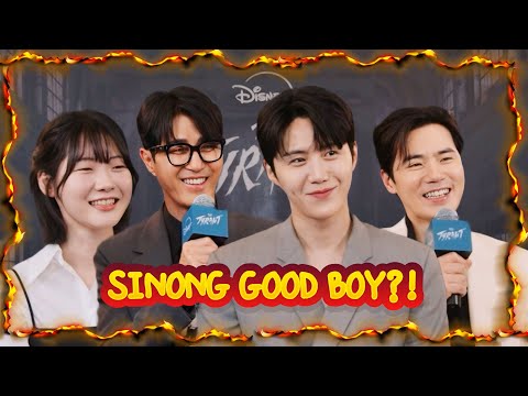 KIM SEONHO & AND HIS LAST TYRANT SAMPLE... | [THE TYRANT] CAST INTERVIEW | DISNEY+