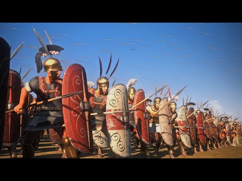 Battle of Lake Trasimene 217 BC - Romans Vs Carthage