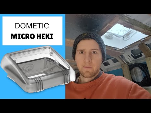 How to Install Dometic Micro Heki Rooflight Fiat Ducato Camper/Citroen Relay/Peugeot Boxer/ Skylight