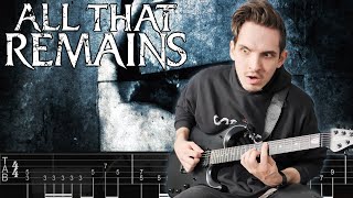 All That Remains | Six | (Guitar Cover) Nik Nocturnal + Tabs