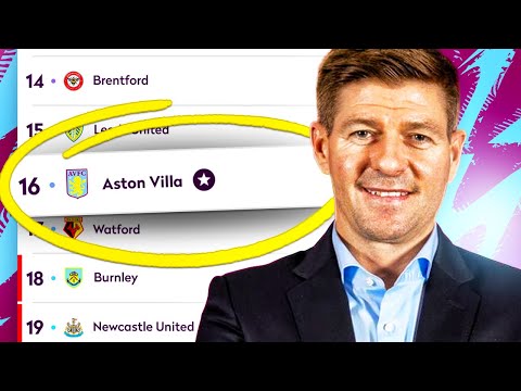 FIXING ASTON VILLA!!! (STEVEN GERRARD IS HERE🤩) - FIFA 22 Career Mode