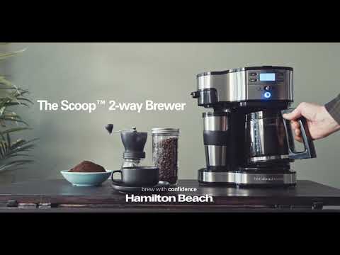 Kaffebryggare Hamilton Beach Tvåvägs 49980