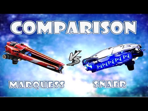 Snaer vs Marquess light weapons comparison war robots