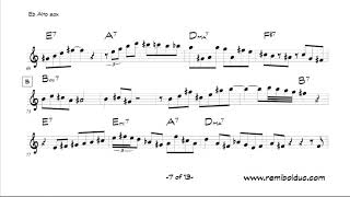 Charlie Parker on I Found a new Baby w Kansas City Band