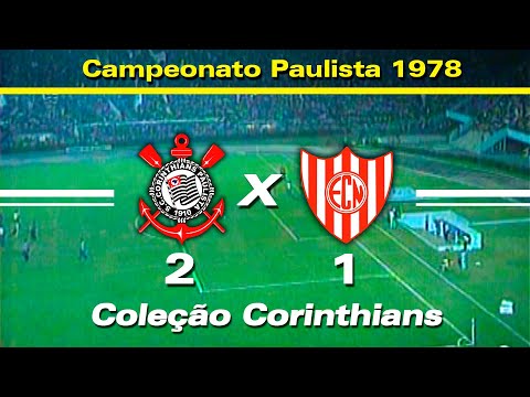 Corinthians 2 x 1 Noroeste - 26 / 10 / 1978 - Campeonato Paulista ( Estreia de Taborda )