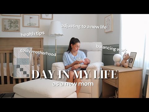 Day In My Life as a First Time Mom with a 7 Week Old