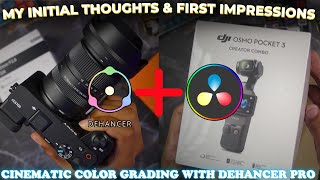 Beginner's Thoughts on Cinematic Color Grading with Dehancer Pro | Osmo Pocket 3, ZV-E10 II, A6700