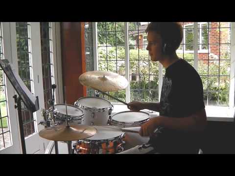 5 Stroke Roll Groove Drum Lesson