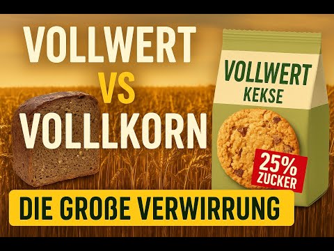 Vollwert vs. Vollkorn – Die große Verwirrung in deiner Ernährung! #nutrition