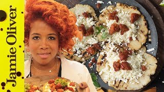 Smoked Bacon Arepas | Kelis