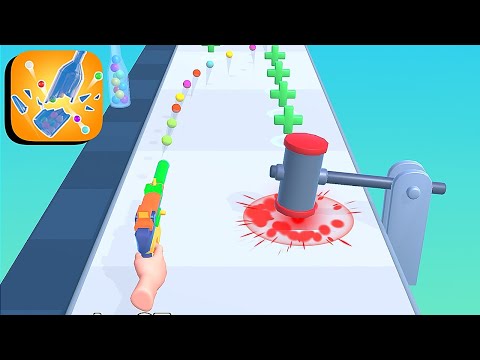 Bottle Runner Gun ​- All Levels Gameplay Android,ios (Part 15)