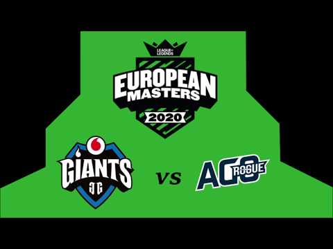 Vodafone Giants vs AGO ROGUE | EUROPE MASTERS 2020!!! Best Highlights !! #European Masters