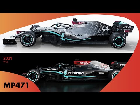 2021 F1 Car Analysis - Mercedes W12