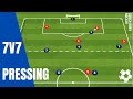 7v7 Youth Soccer - Pressing