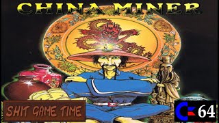 SHIT GAME TIME: CHINA MINER (C64 - Contains Swearing!)