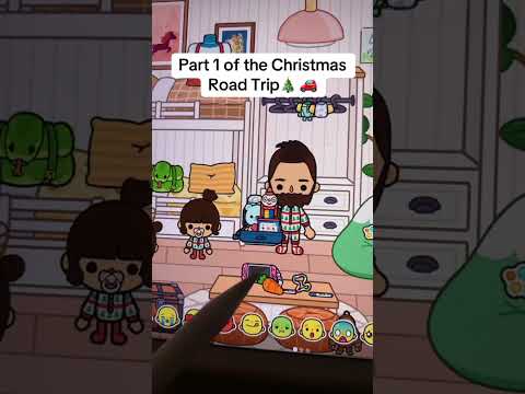 THE CHRISTMAS ROAD TRIP 🎄🚗 || *WITH VOICE* || Toca Boca TikTok Roleplay