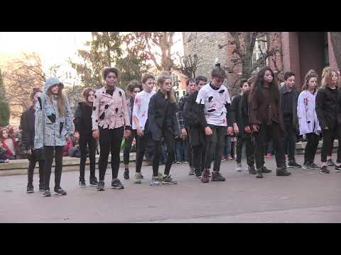 Flash Mob - Thriller par les élèves de la 5e 5