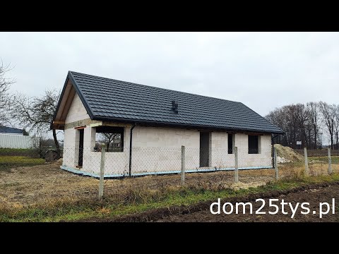 Nowy projekt domu Adaś XL z poddaszem | 4 pokoje | 125m2