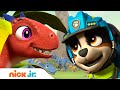 PAW Patrol Pups Rex Zuma Save Baby Dino Raptors Nick Jr