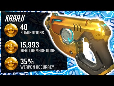 Kabaji Tracer God showing his Tracking Skills! 40 elims! [ Overwatch Season 29 Top 500 ]