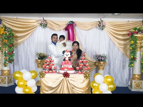 Kayal`s 1st Birthday