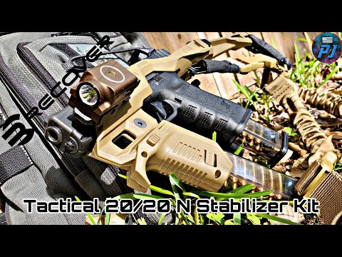 Recover Tactical 20 20 N Stabilizer Kit For Glock 17 (Unboxing, Assemble, First Impressions )#glock