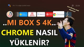 Android TV Box'lara Chrome Nasıl Yüklenir? Ana Ekrana Chrome Kısayolu 