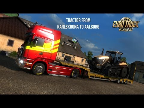 Euro Truck Simulator 2 Timelapse - Karlskrona to Aalborg