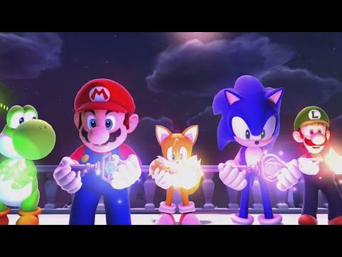 Mario and Sonic at the Sochi 2014 Olympic Winter Games - Legends Showdown Ending (Wii U)