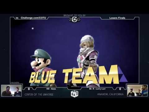 COTU XI - K9/Xzax Vs. LLL | Mr.R/2Scoops | Larry Lurr SSB4 Grand Finals - Smash Wii U