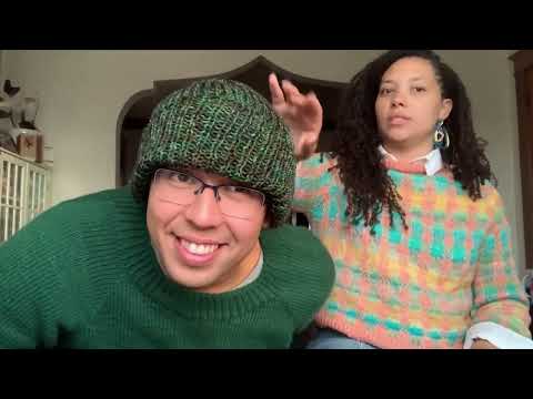 Knitting Podcast Episode 9 Arty is back! Gr8 Gingham Raglan, Sheepcamp Sweater