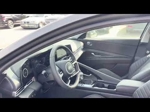 2025 Hyundai Elantra Hybrid Luxury DCT in Gray for sale at Abbotsford Hyundai in Abbotsford, BC