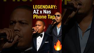 When Nas and AZ Took the Stage for Phone Tap 🎤👑 #RapLegends #ClassicHipHop #Shorts