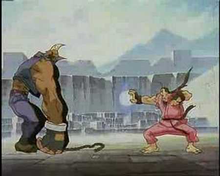 Street Fighter Alpha movie - The only good fight scene