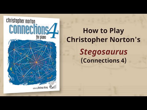 How to Play: Christopher Norton Stegosaurus from Connections 4 | Piano Tutorial