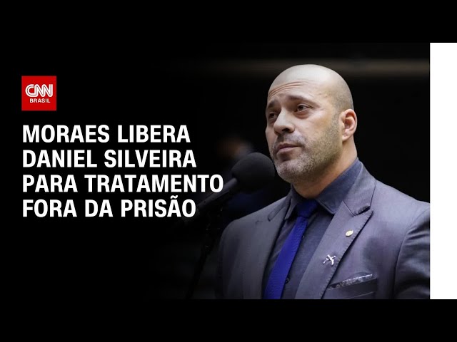 Moraes libera Daniel Silveira para fazer pós-operatório fora da prisão | CNN ARENA