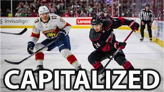 🔥 Panthers Blow Away Hurricanes 5–2! Barkov & Tkachuk Lead the Charge | 2025 NHL Playoffs Highlights