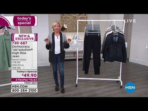 Democracy "Ab"solution High Rise Jean