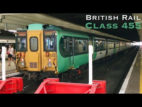 A Ride on a British Rail Class 455 (Original 1930s EE Motors)