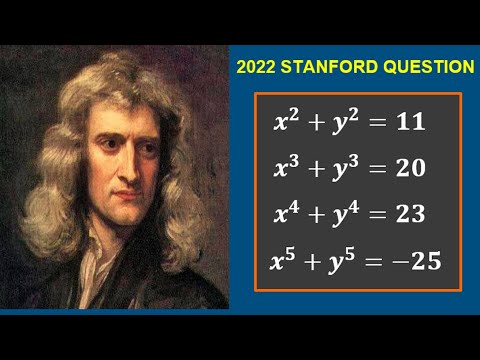 Isaac Newton vs. Basic Methods | SMT 2022 | Stanford Math Tournament | Olympiad Question Solutions