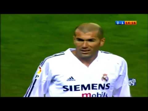 Zidane vs Atletico Madrid (2004-05 La Liga 18R) 720HD