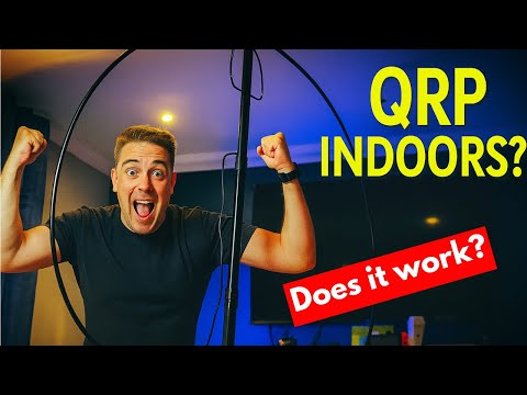 QRP Indoors?! I Didn’t Expect This To Work…