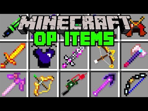 ChefJeremy - Minecraft OP ITEMS MOD! | CRAFT OVERPOWERED ITEMS, ARMOR, & MORE! | Modded Mini-Game